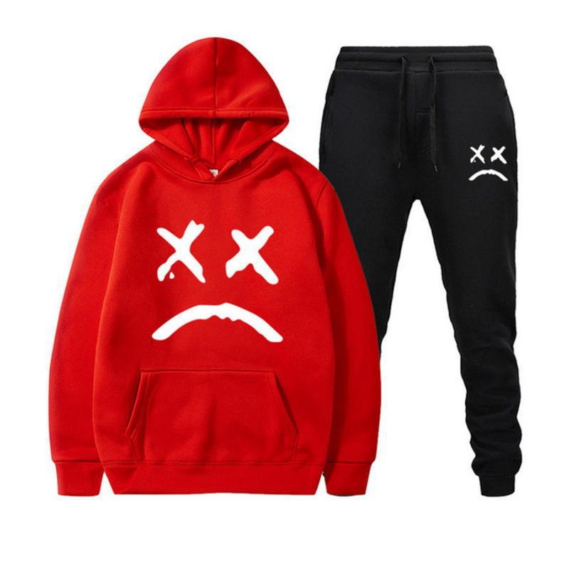Trendy lil peep Street Hoodie set