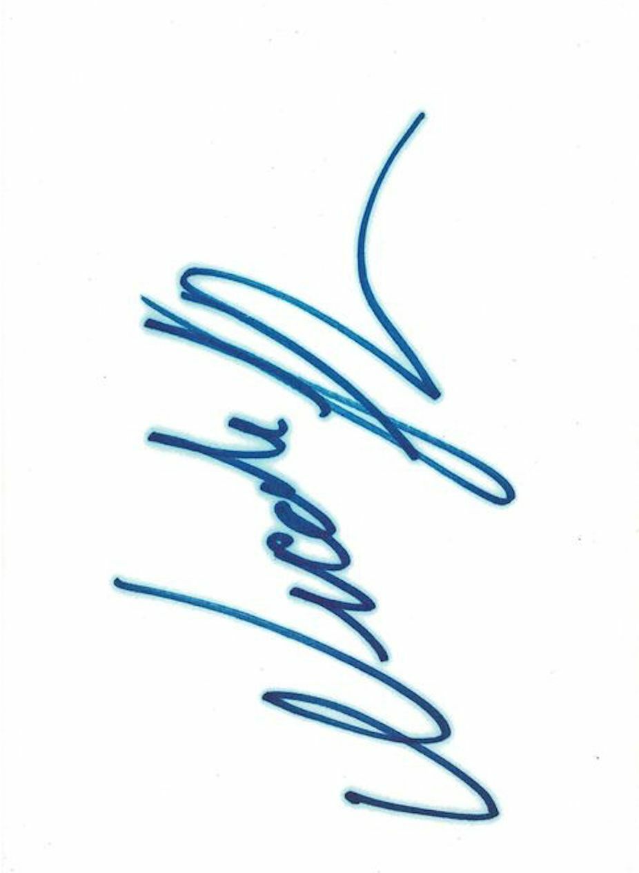 Nicole Kidman signed autographed index card! AMCo! 10947