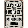 Funny Warning - Vintage Metal Signs(12*16Inch) - Warning