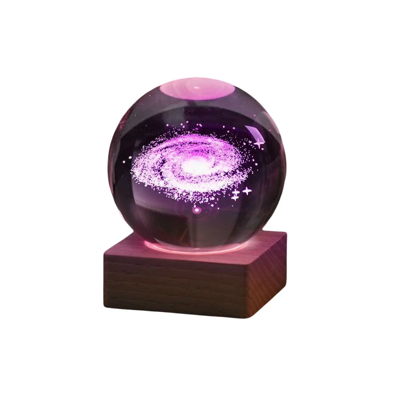 3D Galaxy Crystal Ball Nightlight Decorlamp - U.S. regulations