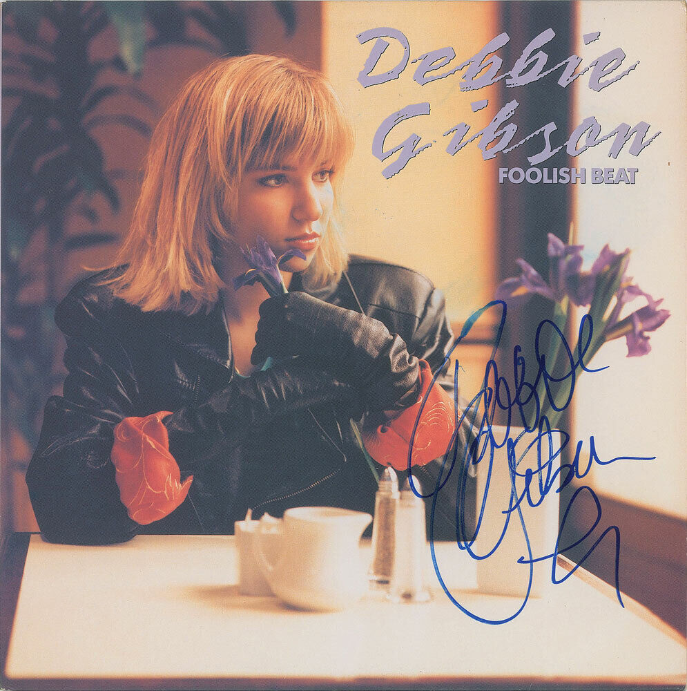 DEBBIE GIBSON Signed 'Foolish Beat' Photo Poster paintinggraph - Pop / Rock Singer - preprint