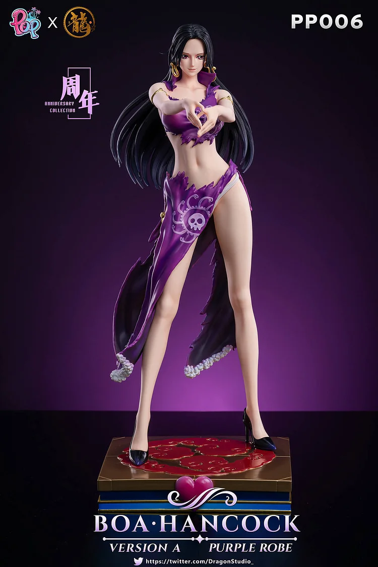 Dragon Studio & POP Studio - One piece PP Series 006 Anniversary Edition Boa Hancock 1/4 Statue(GK) (Adult 18+)-