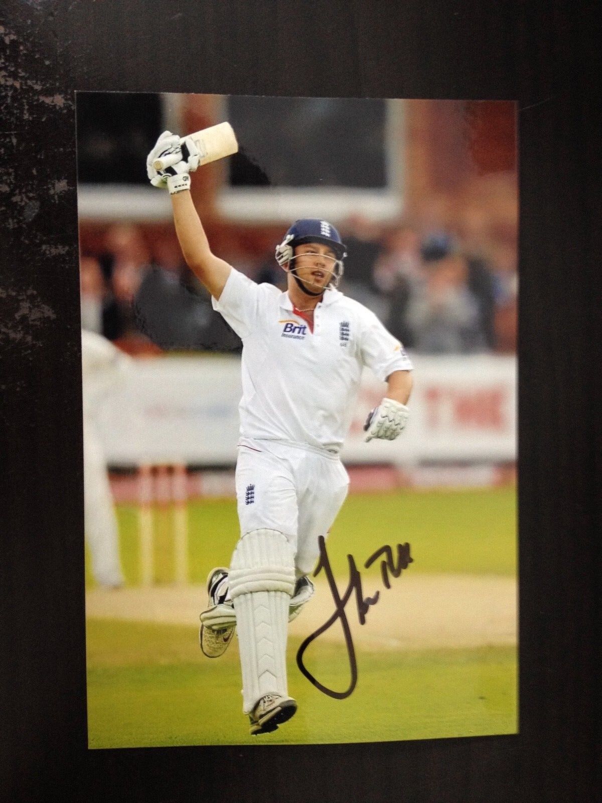 JONATHAN TROTT - FORMER ENGLAND CRICKETER - SIGNED COLOUR Photo Poster painting