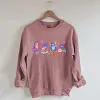 Unisex Halloween Ghost Neon Printed Sweatshirt