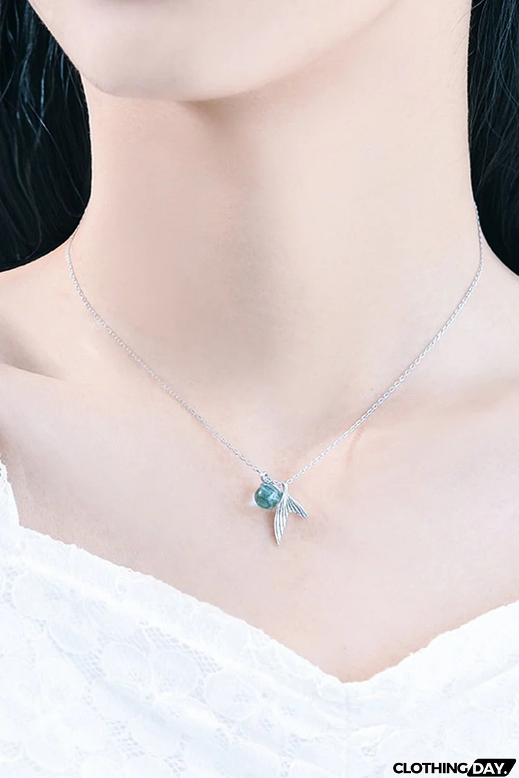 Mermaid Tears Pendant Necklace
