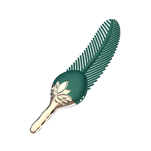 Peacock Feather Clitoral Stimulator and Body Massager for Couples with 10 Vibration Modes