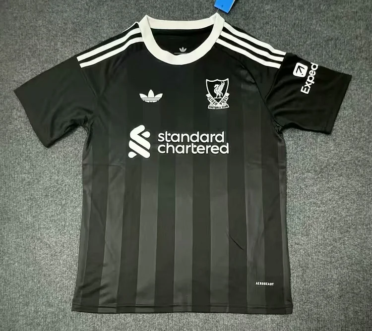 2025-26 Liverpool Goalkeeper Black - Shirt