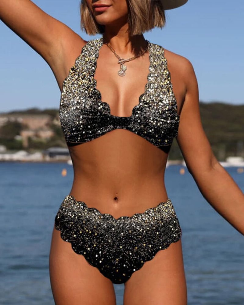 Women's Swimwear Bikini 2 Piece High Waist Sports Vacation shopify LILYELF