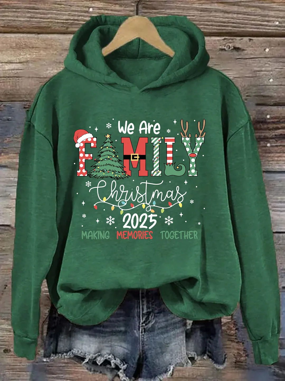 We Are Family Christmas Hoodie