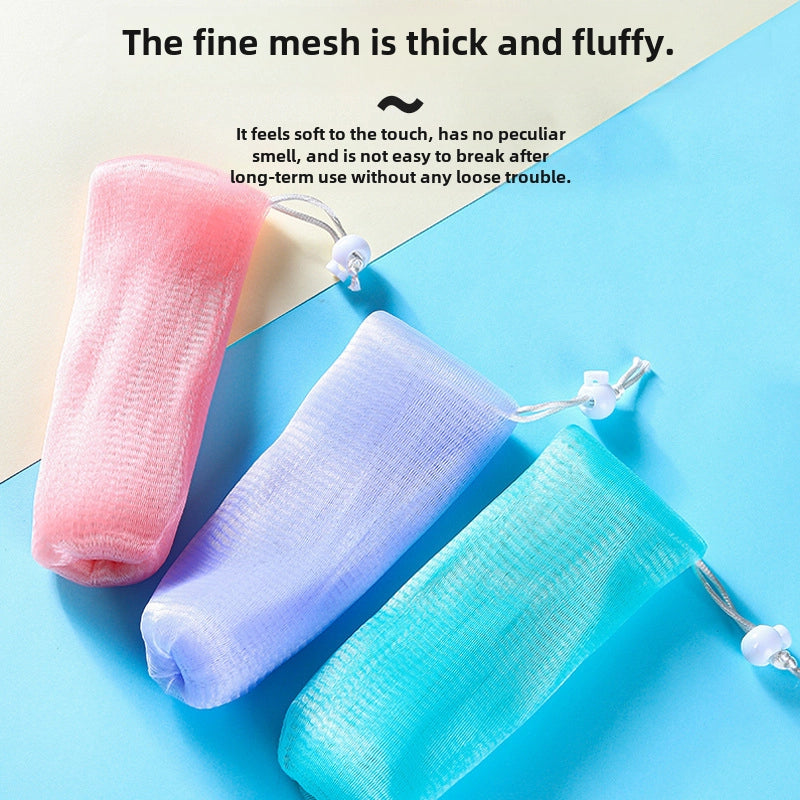 Thickened Foaming Net Six-layer Thickened Six-layer Foaming Net Soap Net Soap Bag Soap Storage Bag