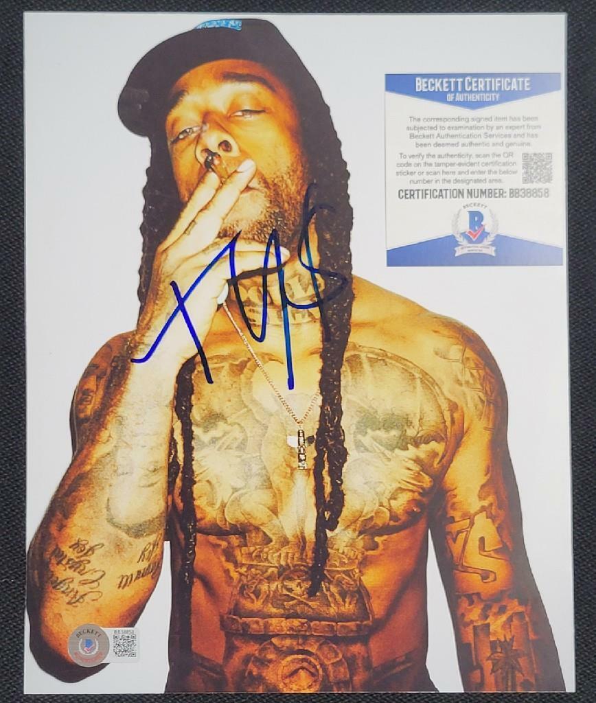 Rapper Ty Dolla Sign signed 8x10 Photo Poster painting autograph ~ Beckett BAS COA