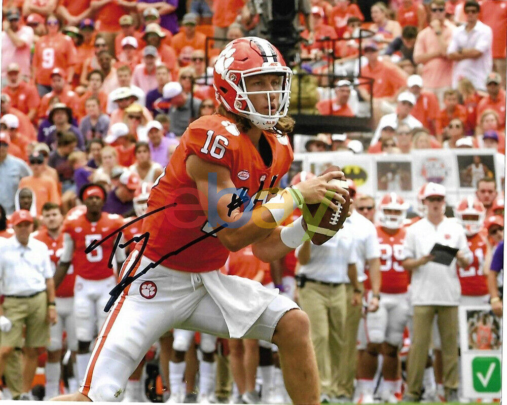 Trevor Lawrence Clemson Tigers Signed 8x10 Autographed Photo Poster painting reprint