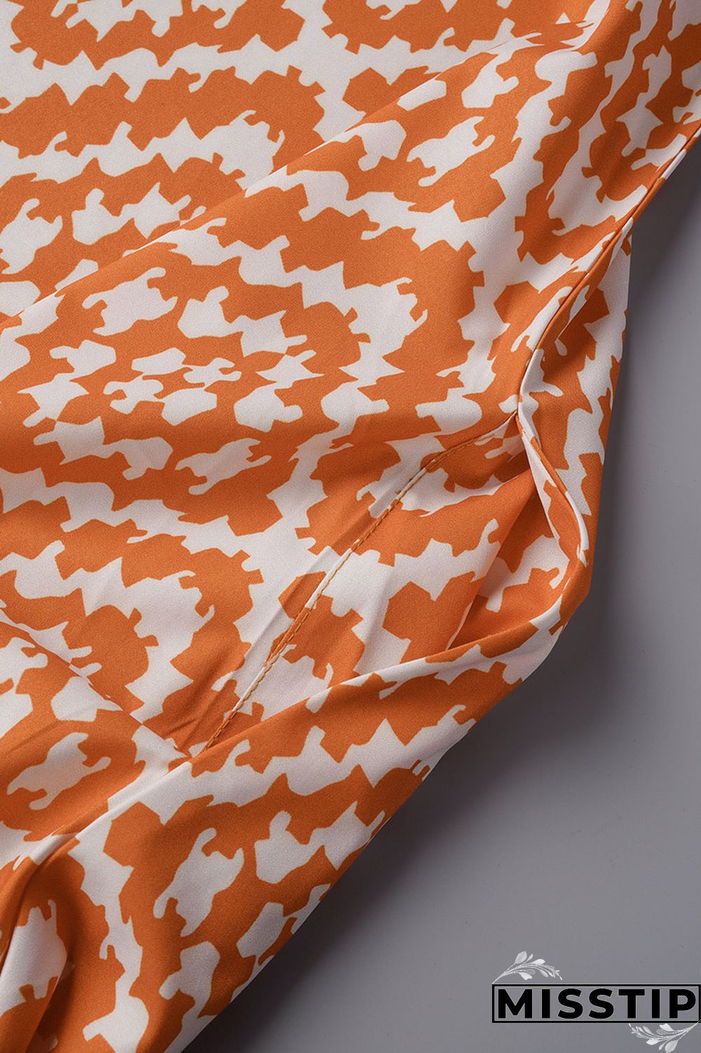 Colour Casual Print Patchwork Turndown Collar Straight Plus Size Dresses