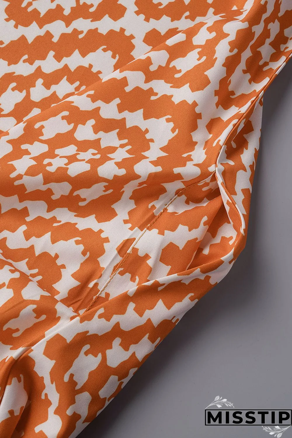 Colour Casual Print Patchwork Turndown Collar Straight Plus Size Dresses