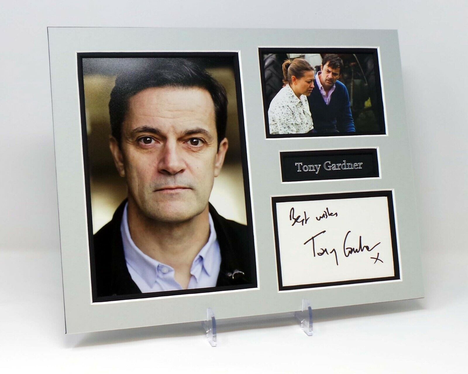 Tony GARDNER Signed Mounted Photo Poster painting Display AFTAL COA Actor Last Tango in Halifax