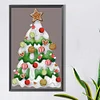 Diamond Painting-DIY Crystal Rhinestone Winter View Xmas Tree(30x50cm)