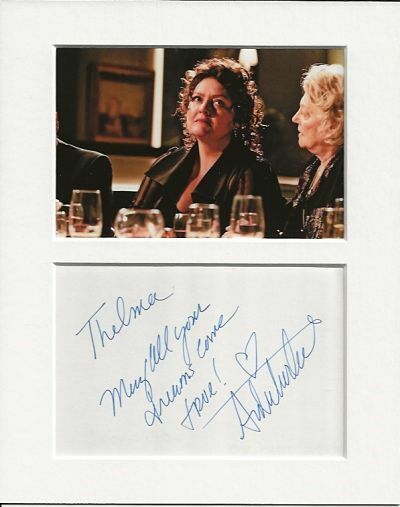 Aida Turturro the sopranos genuine authentic autograph signature and Photo Poster painting AFTAL