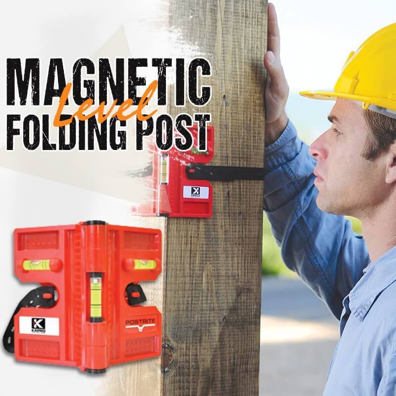 Magnetic Folding Post Level