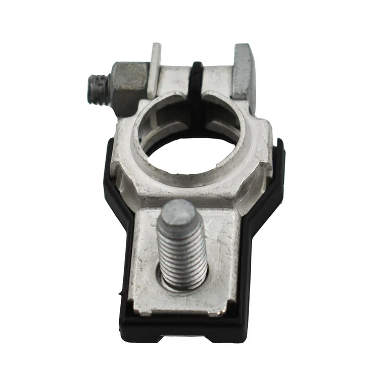 Silscvtt Positive Battery Cable End Terminal 90982-05035 24340-7F000 Replacement for Nissan Toyota Lexus Infinity Silver