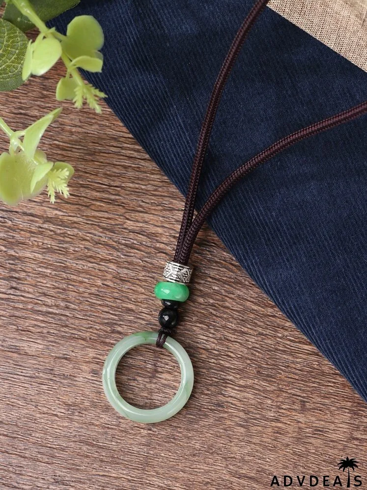 Circle Charm Necklace