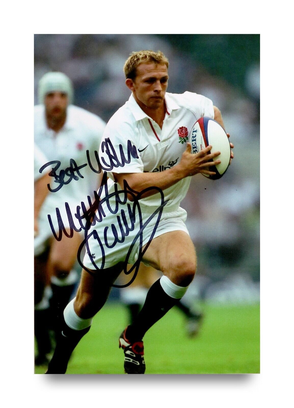 Matt Dawson Signed 6x4 Photo Poster painting England Rugby Union Autograph Memorabilia + COA