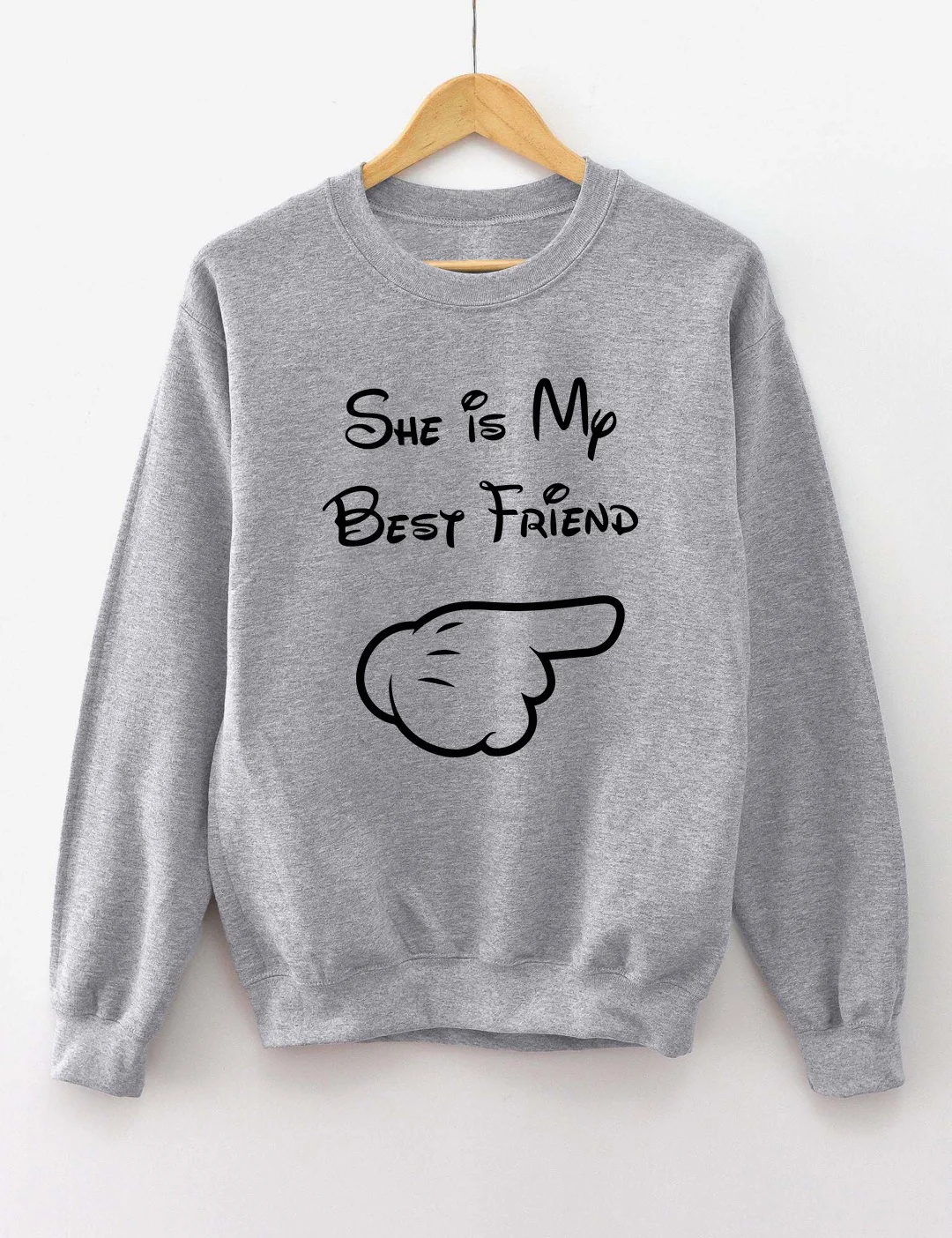 She Is My Best Friend Matching Sweatshirt