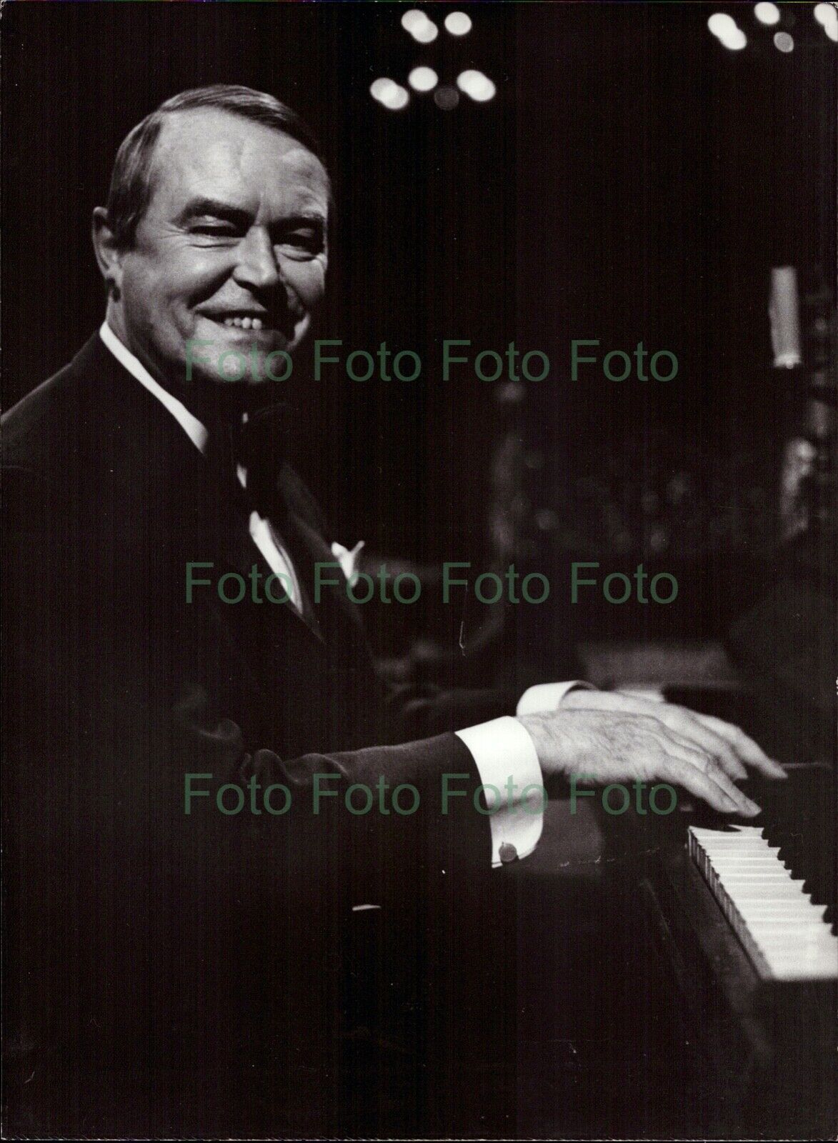 Fritz Schulz-Reichel Pianist Music Vintage Press Photo Poster painting R?hnert (UN-222