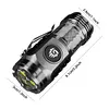 Bright LED Flashlight USB Rechargeable Portable Outdoor FlashLight 18350 Battery