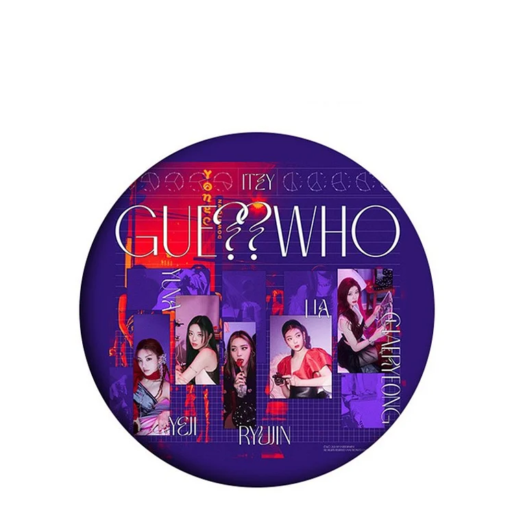 ITZY GUESS WHO Badge