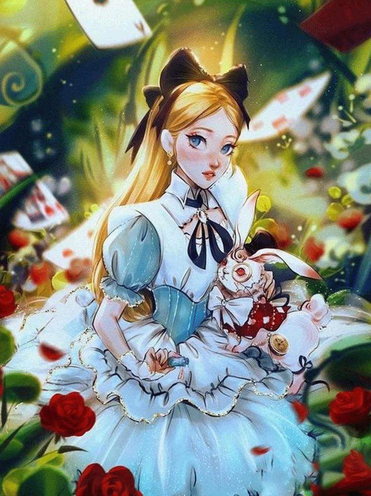 11CT Stamped Cross Stitch Disney Princess Snow White Cinderella (50*60cm)