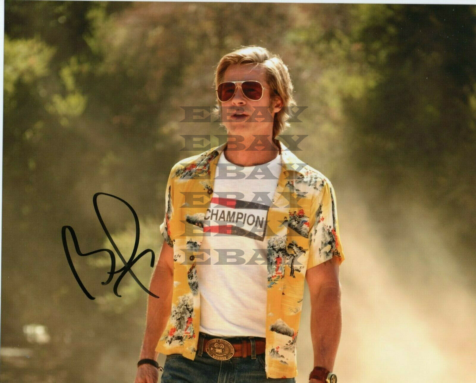 Brad Pitt Autographed Signed 8x10 Photo Poster painting Reprint