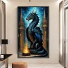 Dragon In The Castle-11CT Stamped Cross Stitch 40*65cm/15.75*25.59in(Big Size)