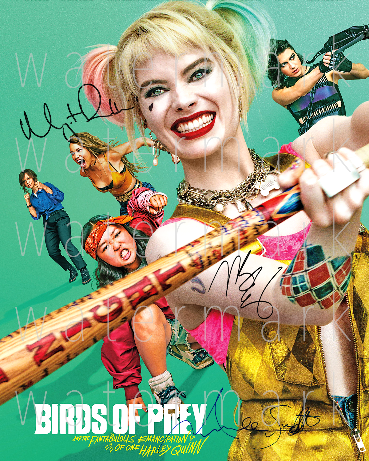 Birds of Prey singed Margot Harley Quinn Photo Poster painting 8X10 poster picture autograph RP