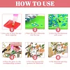 (US Local)Acrylic Special Shape Flower Bird Diamond Painting Clock Ornaments Kit for Home