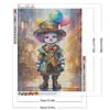 Clown-Full Round Diamond Painting 40*50CM