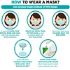 10 Pack | 3 Ply Natural Disposable Face Mask Non Woven Mask with Ear Loop