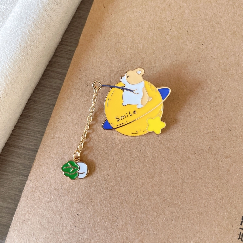 Cartoon Style Cute Pin Animal Zinc Alloy Plating Unisex Brooches