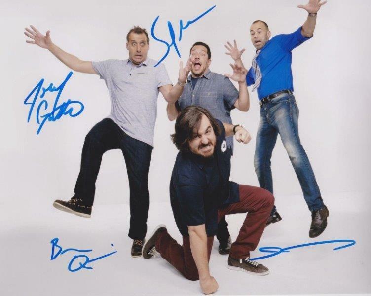 REPRINT - IMPRACTICAL JOKERS Cast Autographed Signed 8 x 10 Photo Poster painting Poster RP