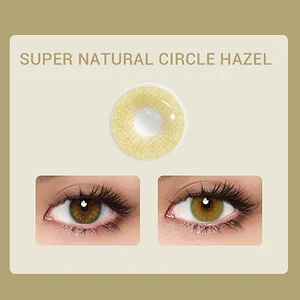 Aprileye Super Natural Circle Hazel