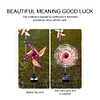 Solar Windmill Lights LED Decorative Lawn Lights Courtyard Garden Decorative Windmill Lights Outdoor Courtyard Ground Lights