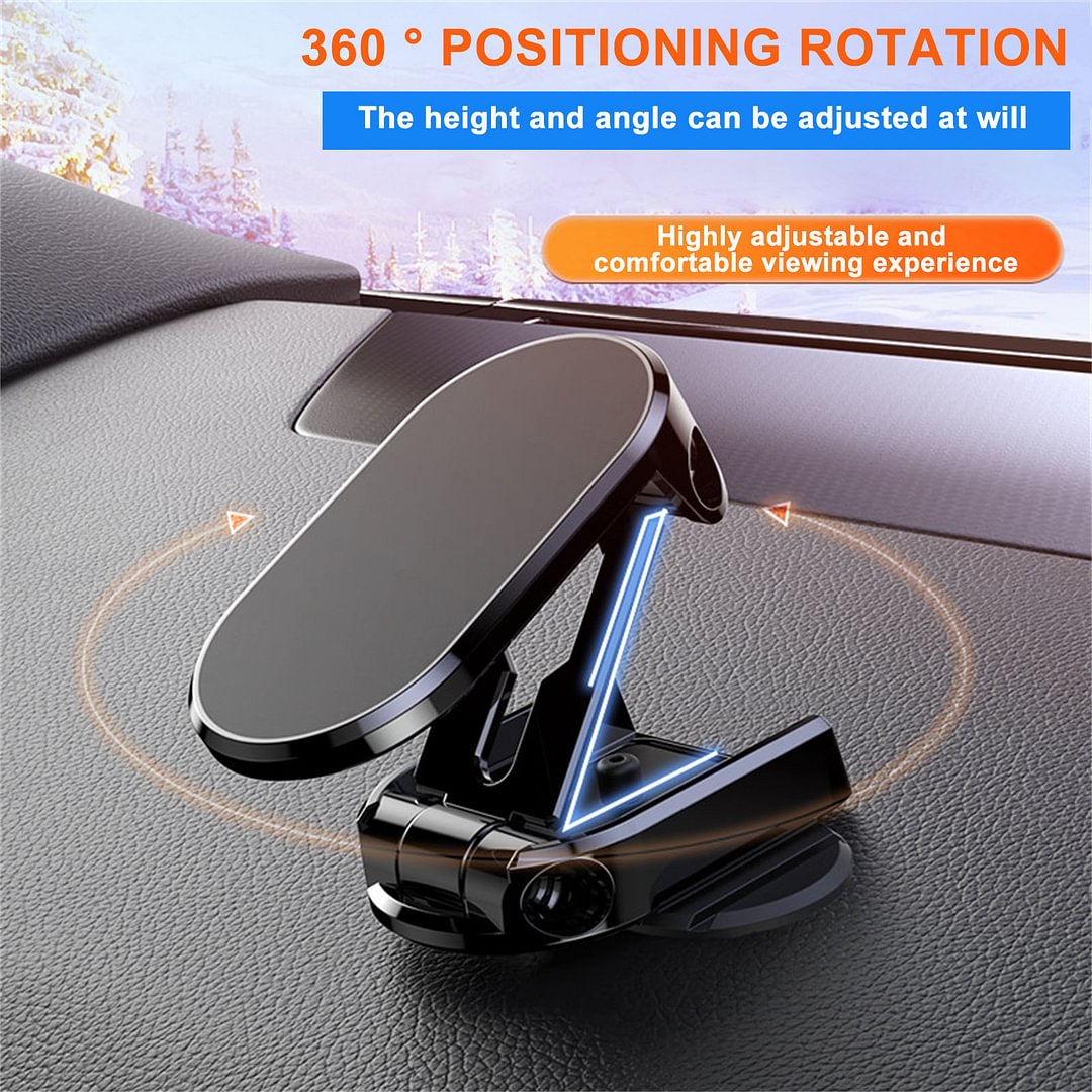 Universal Magnetic Metal Car Phone Holder