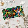 6pcs Diamond Painting Elephant Greeting Card Kits with Envelopes for Family Friend Gifts