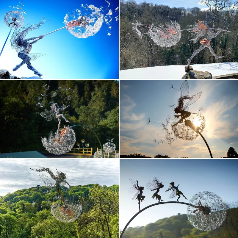 🧚Wonderland-like Winter Garden Decoration