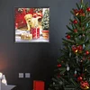 Diamond Painting -DIY Round Drill Christmas Dog（40x40cm）