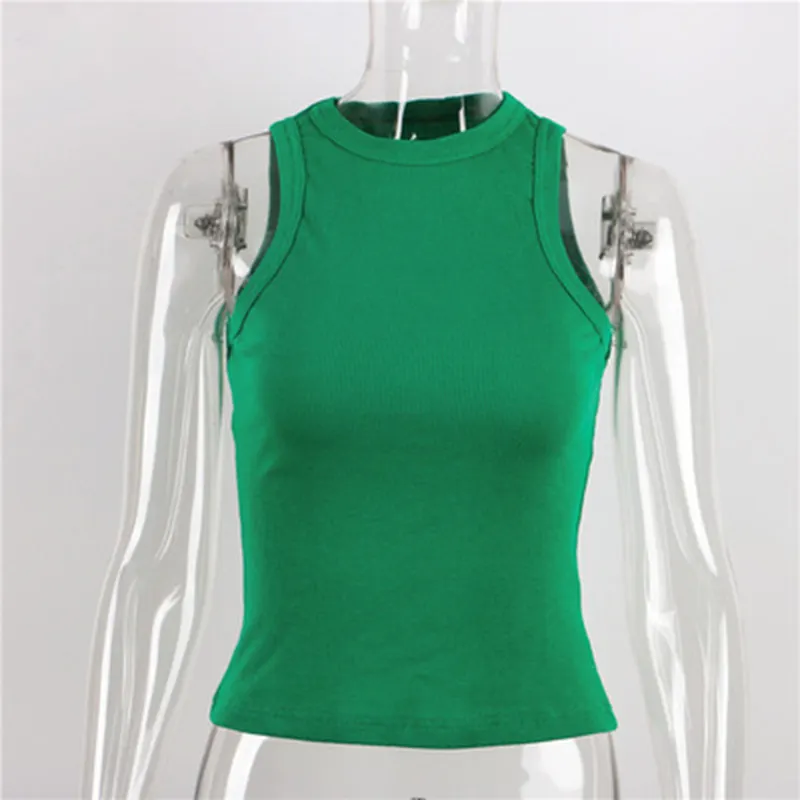 Churchf Churchf Summer New Slim Short Sexy Slim Vest