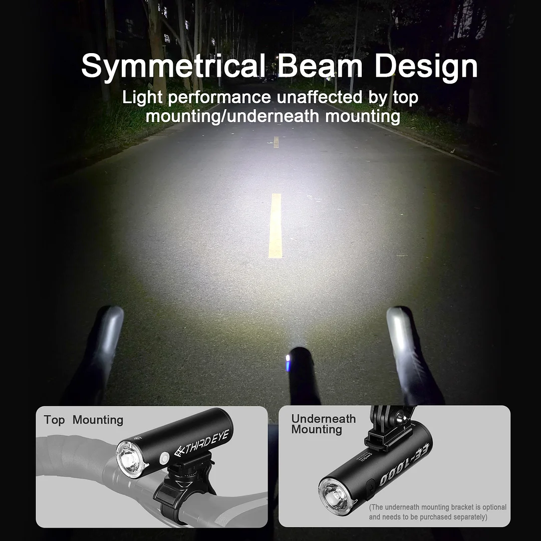 Multi-function Professional Bicycle Front Light