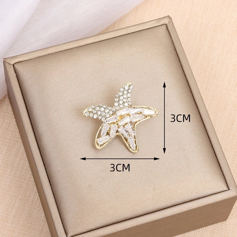 Minimalist Pin Insect Flower Bow Knot Alloy Inlay Zircon Women’s Brooches