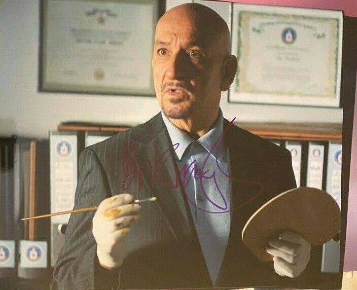 Ben Kingsley signed autographed 8x10 Photo Poster painting Oscar Winner