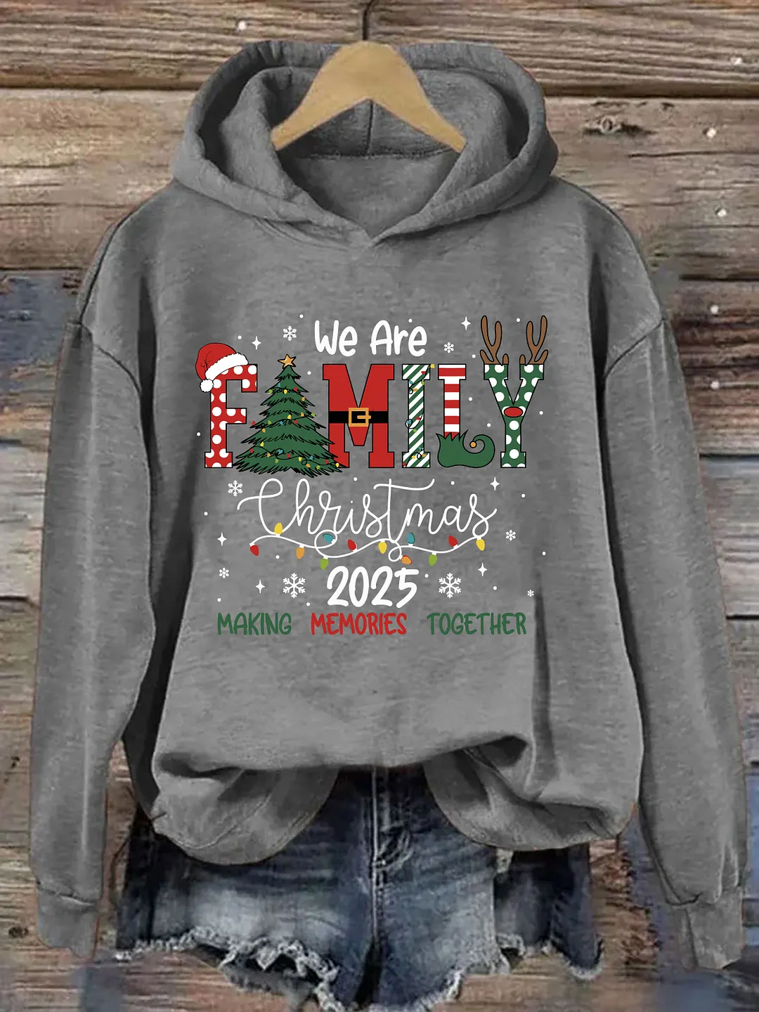 We Are Family Christmas Hoodie