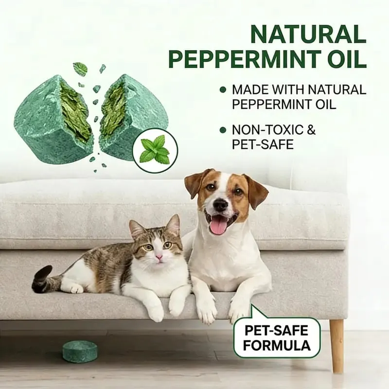 Peppermint Cinnamon Oil Mice Repellent for Squirrel Rats Spider Pests. Mice Repellent for Indoor/Outdoor Use